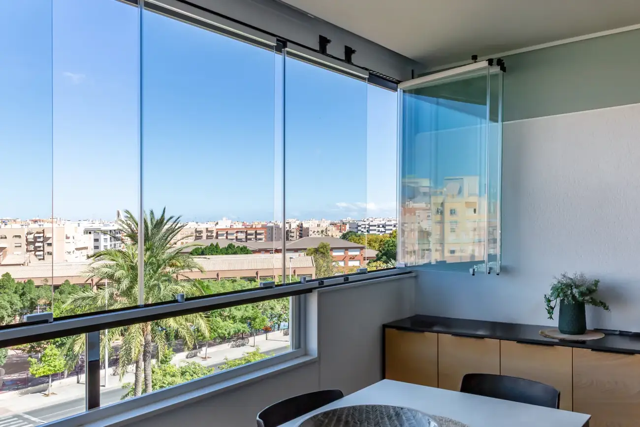 Cortinas de cristal